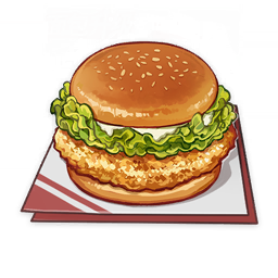 Golden Chicken Burger