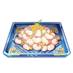 Dew-Dipped Shrimp