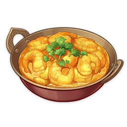 Suspicious Curry Shrimp
