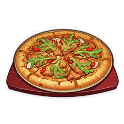 Suspicious Meat Lovers' Mushroom Pizza