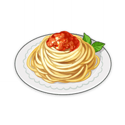 Suspicious Flaming Red Bolognese