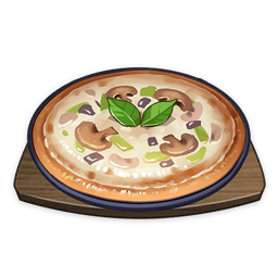 Suspicious Mushroom Pizza