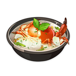 Suspicious Calla Lily Seafood Soup