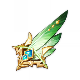 Viridescent Arrow Feather