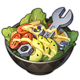Wrench Drenched Salad