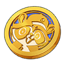 Raccoon Gold Coin