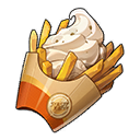 Potato Fries Sundae