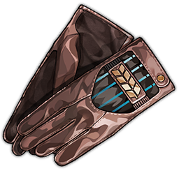 Musketeer's Coarse Leather Gloves